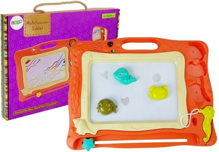 Tablette magnétique avec sons et lumière avec set de tampons