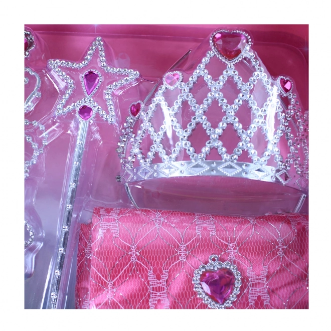 Ensemble princesse avec sac rose