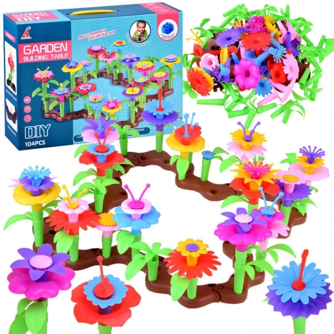 Jeux de construction de fleurs créatives