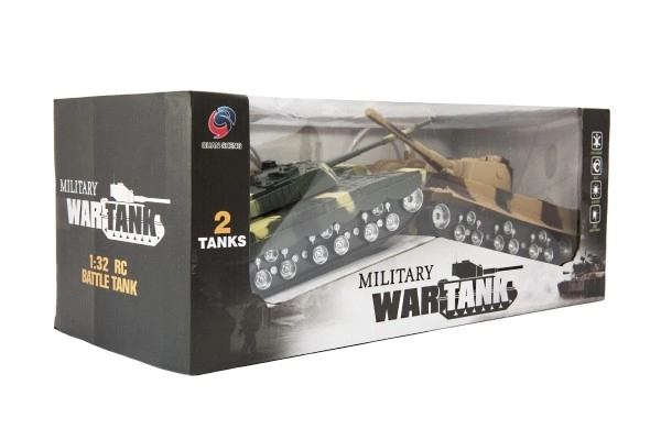 Deux tanks RC 1:32 avec effets