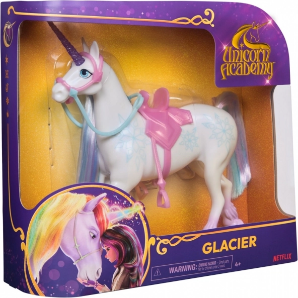 Figurine Licorne Académie des Licornes Mix Neigette, Flamme