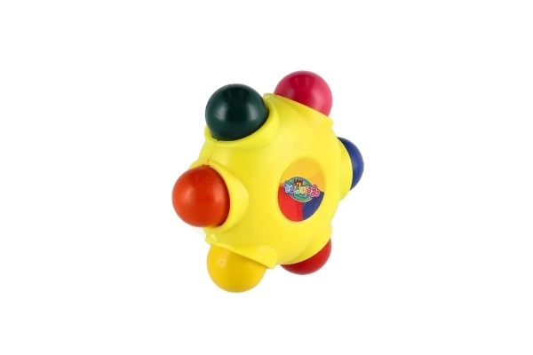 Crayons de cire en forme d'étoile 6 couleurs 6cm sur carte