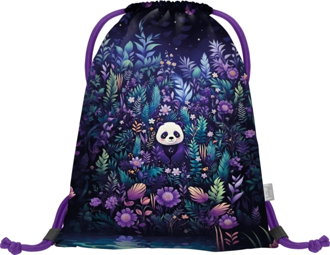 BAAGL 3 SET Ergo Jungle Panda : cartable, trousse, sac