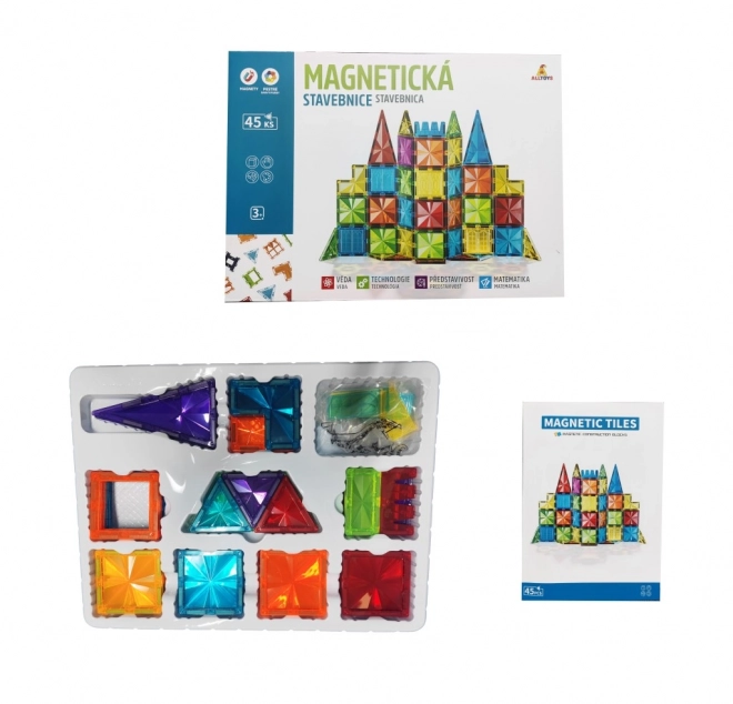 Jeu de construction magnétique pour enfants