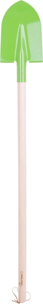 pelle de jardin pour enfants Bigjigs Toys verte