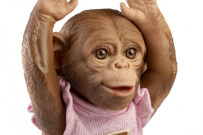 Guca 994 REBORN OPIČKA - singe bébé réaliste avec corps en vinyl - 32 cm