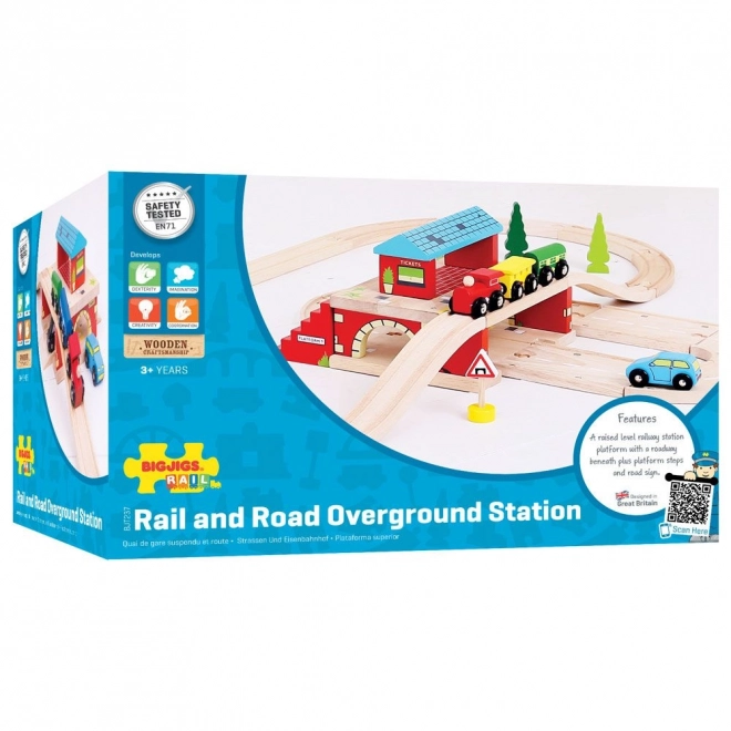 Bigjigs Rail Gare sur la Route