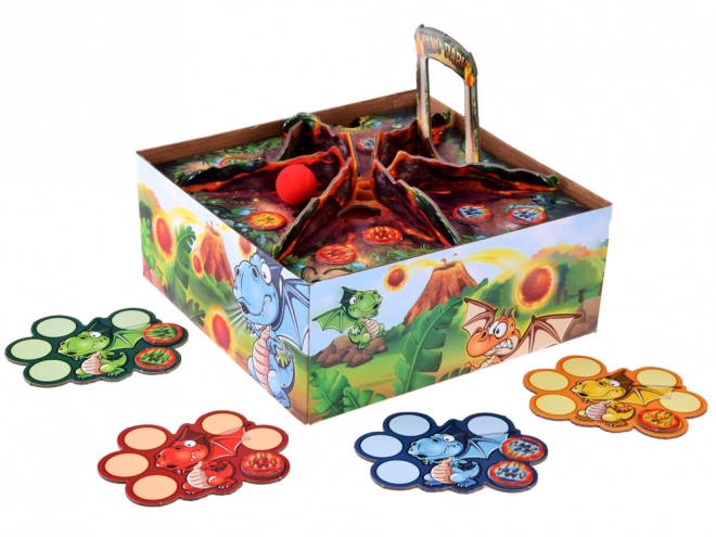 Jeu de société Dragon et Volcan