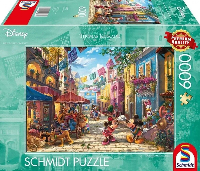 SCHMIDT Puzzle Mickey et Minnie au Mexique 6000 pièces