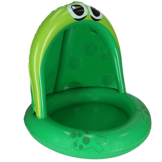 Piscine gonflable pour enfants avec auvent grenouille