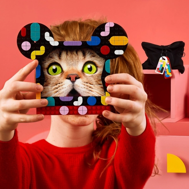 Cadre photo et porte‑notes secret