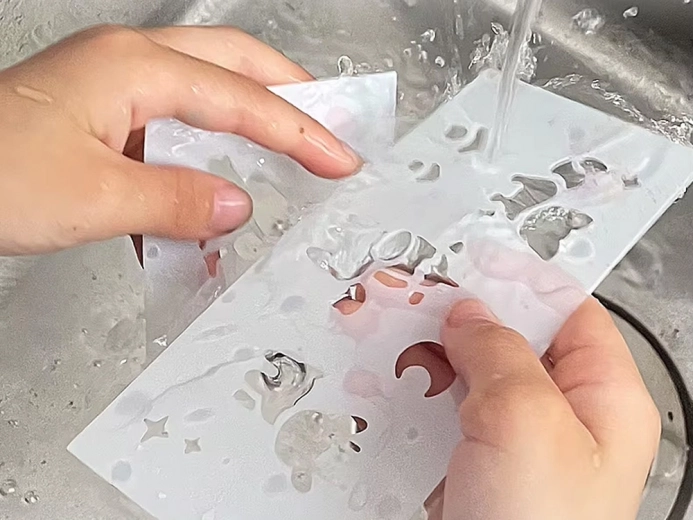 Pochoirs réutilisables pour des motifs à l’infini