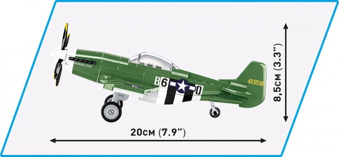 Kit de montage d'avion P-51D Mustang COBI