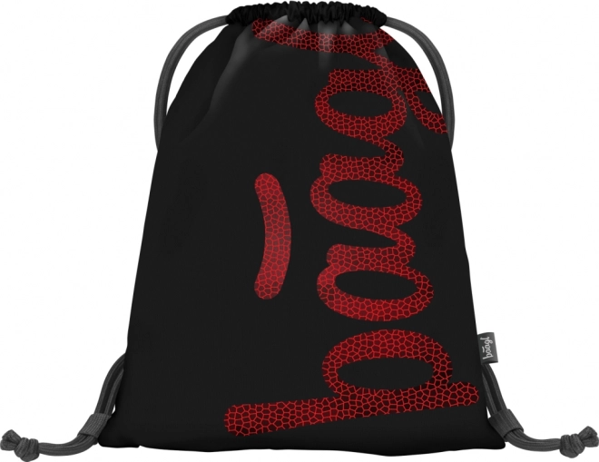BAAGL SET 3 Skate Rouge: sac à dos, trousse, sac
