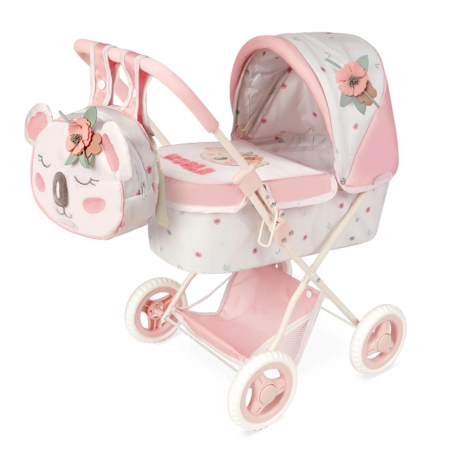 DeCuevas 85079 Poussette pliable pour poupées avec sac à dos KOALA 2024 - 60 cm