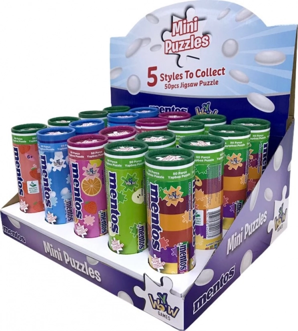 Puzzle arc-en-ciel Mentos 50 pièces