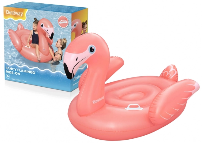 Flamant Rose Gonflable Bestway 138 x 107 cm