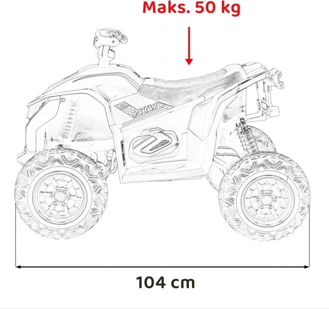 Quad Fast Wheel – Bleue