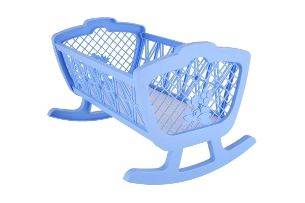Berceau pour poupées sans ensemble en plastique 47x35x30cm dans une boîte 48x32x8cm