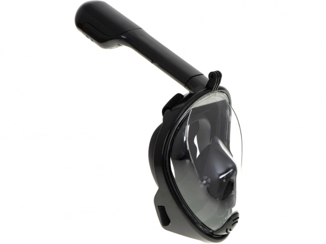 Masque de plongée intégrale pliable avec tuba L/XL noir