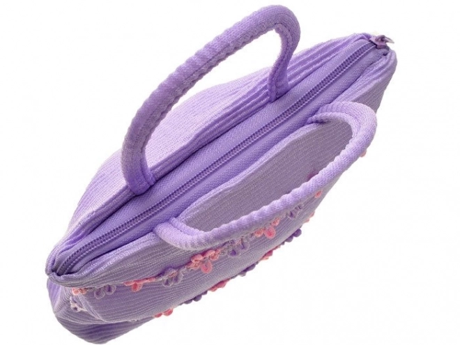 Trousse cosmétique pour filles à fermeture éclair