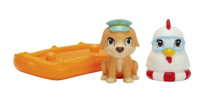 Animaux marins pour le bain