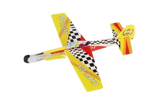 Avion en mousse à lancer 18cm mélange de types en sachet