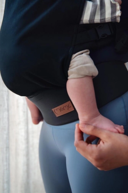 Porte-bébé ergonomique MoMi COLLET gris