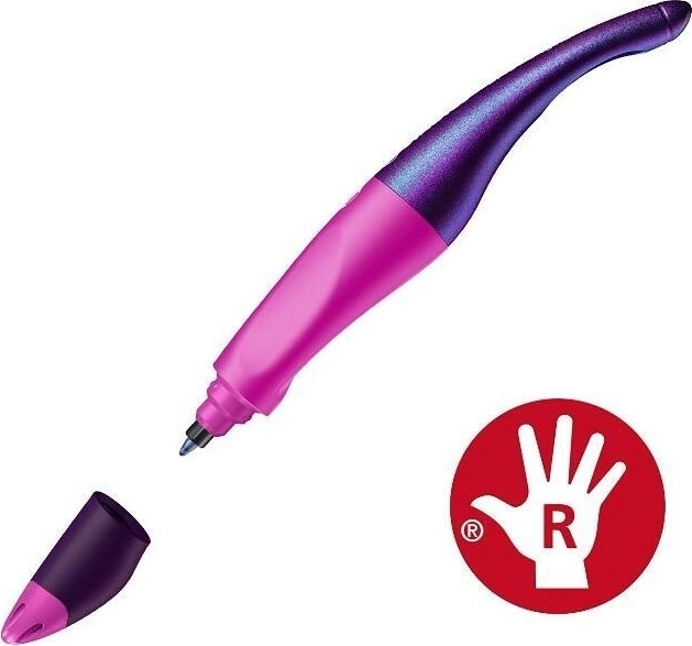 Stylo ergonomique Stabilo EASYoriginal pour droitiers rose