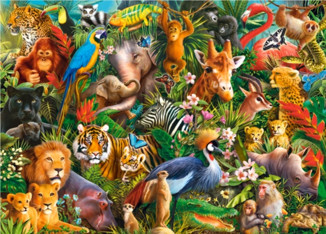 Puzzle 180 pièces Amazing Animals