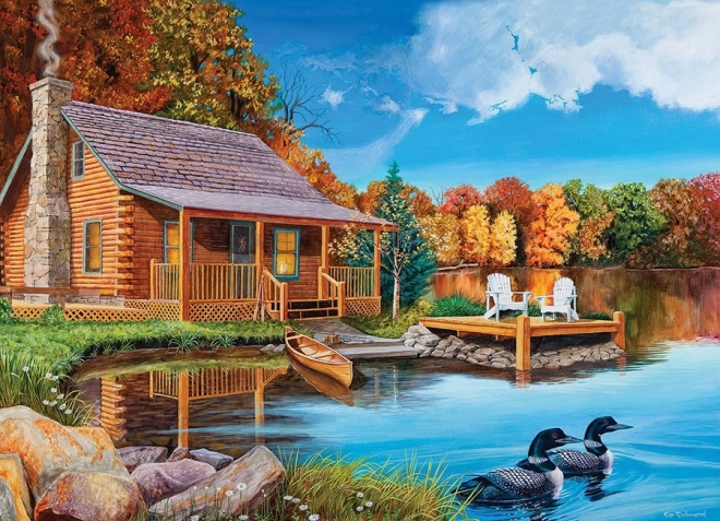 Cobble Hill Puzzle Lac Potáplic 500 pièces