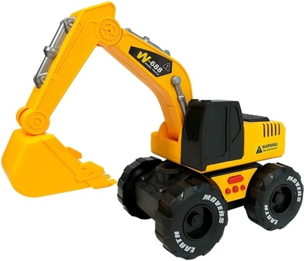 Bras et godet mobiles