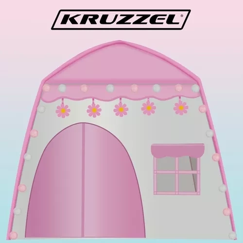 Tente pour enfants MAISON + lumières 23472