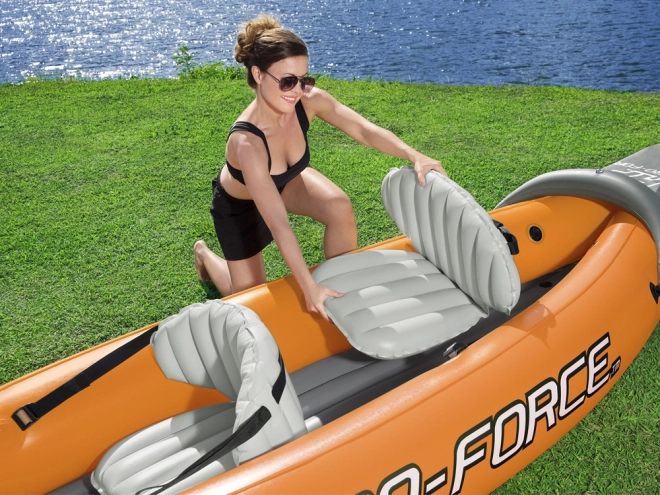 Kayak gonflable pour deux personnes Bestway Hydro-Force Lite-Rapid X2