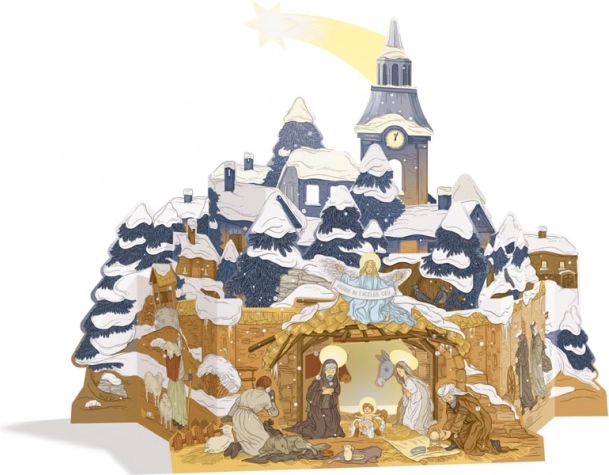 Crèche rustique