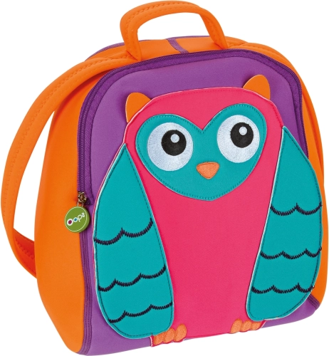 Sac à dos pour enfant motif chouette 30 cm