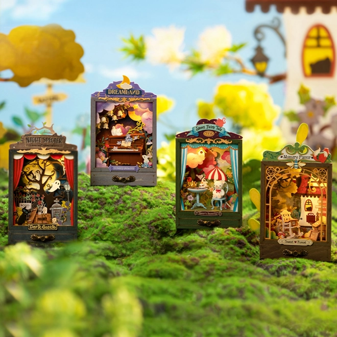Petit théâtre miniature Goûter au thé