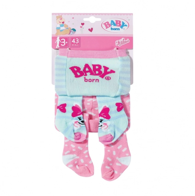 Collants Baby Born 2-pak