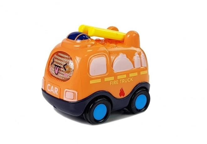Ensemble de voitures jouets pour enfants avec corde 7 pièces