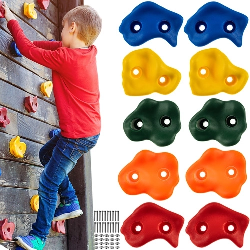 Prises d'escalade - poignées pour enfants - 10 pièces
