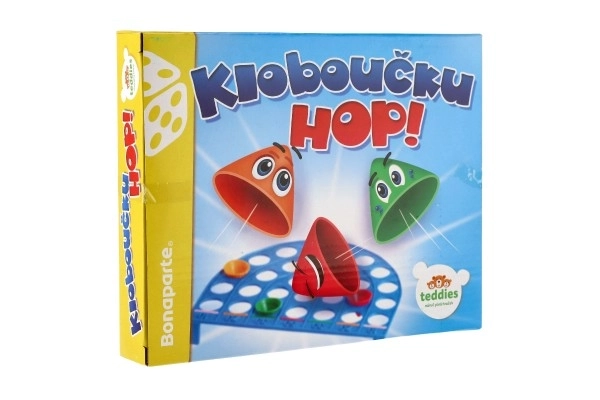 Kloboučku, hop ! jeu de société en boîte 23x18x3,5cm
