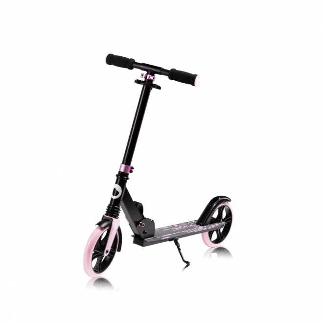 Trottinette pliable Lionelo Luca noire avec accents roses