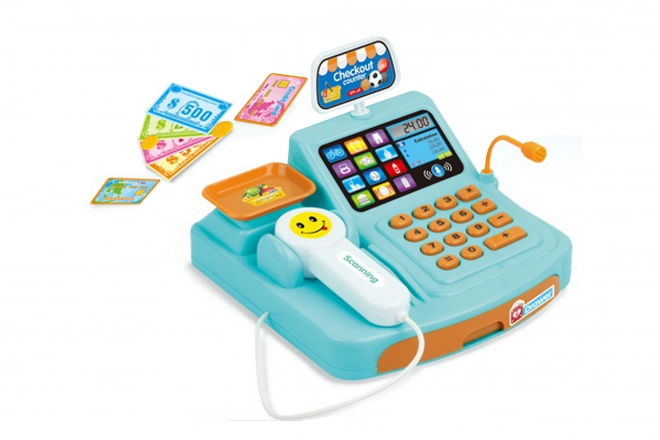 Caisse enregistreuse avec accessoires 15 cm
