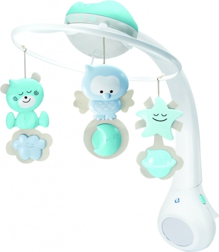 Mobile musical 3-en-1 Infantino – Bleu