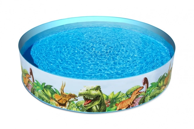Piscine Remplie de Plaisir Dinosaures 8FT BESTWAY