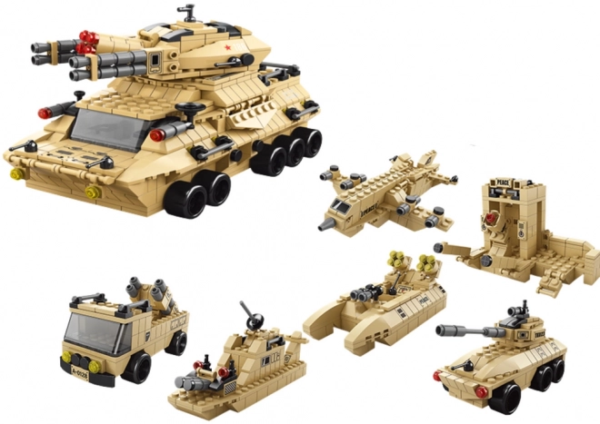 1000 El Ensemble militaire de réservoirs de sable