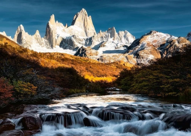 Puzzle Fitz Roy Patagonie 1000 pièces