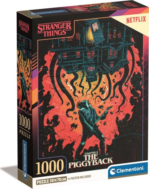 Puzzle 1000 pièces Stranger Things - Piggyback