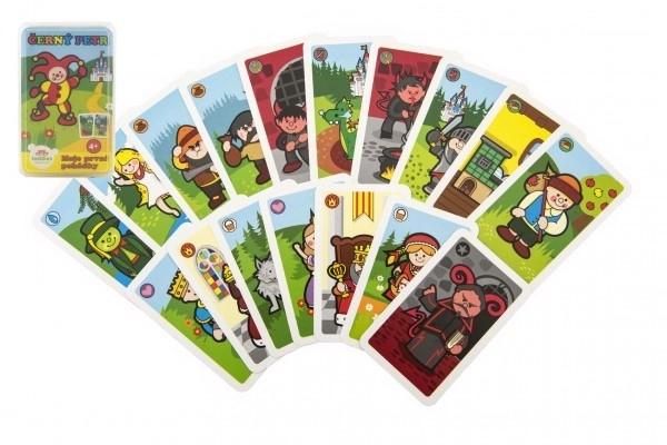 Petr noir Mes premiers contes de fées jeu de société - cartes dans une boîte en plastique 6x9cm