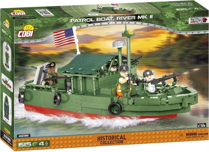Kit de construction vedette fluviale PBR River Mk II 1:35